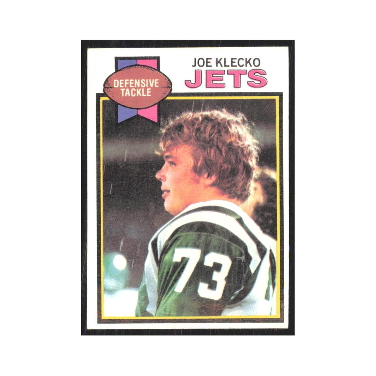1979 Topps Joe Klecko Jets #101
