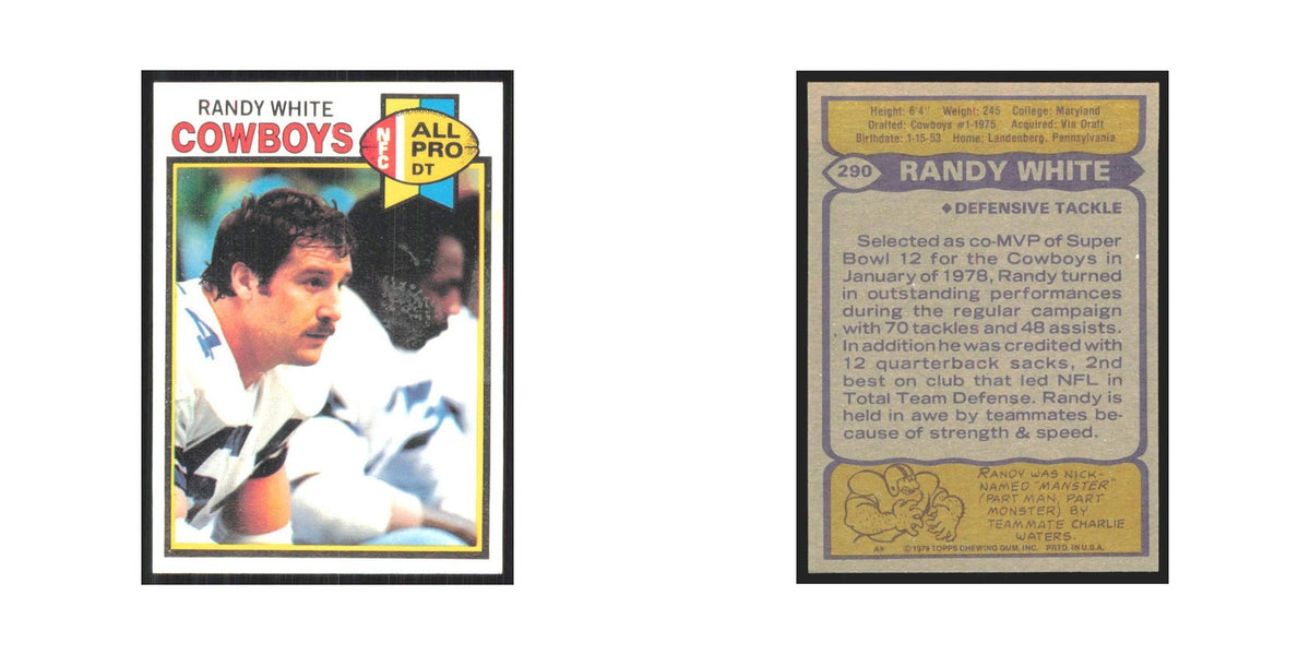 1979 Topps Randy White Cowboys #290.0