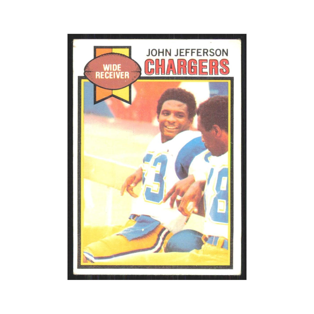 1979 Topps John Jefferson San Diego Chargers #217