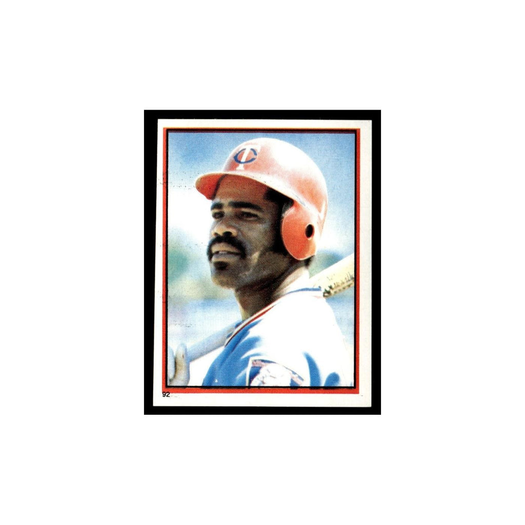 Gary Ward 1983 Topps Stickers #92 Minnesota Twins Baseball Card NM