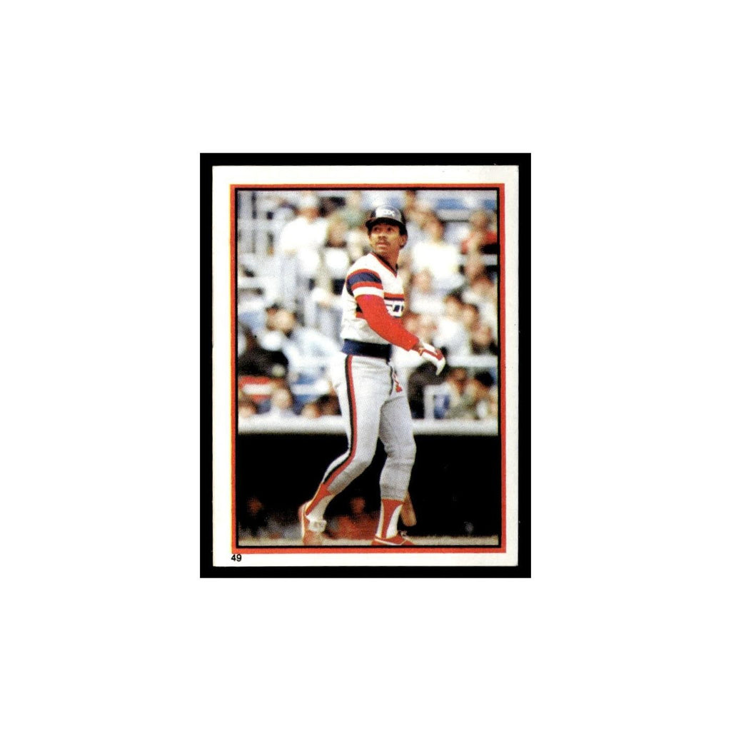 Tony Bernazard 1983 Topps Stickers #49 Chicago White Sox Baseball Card NM