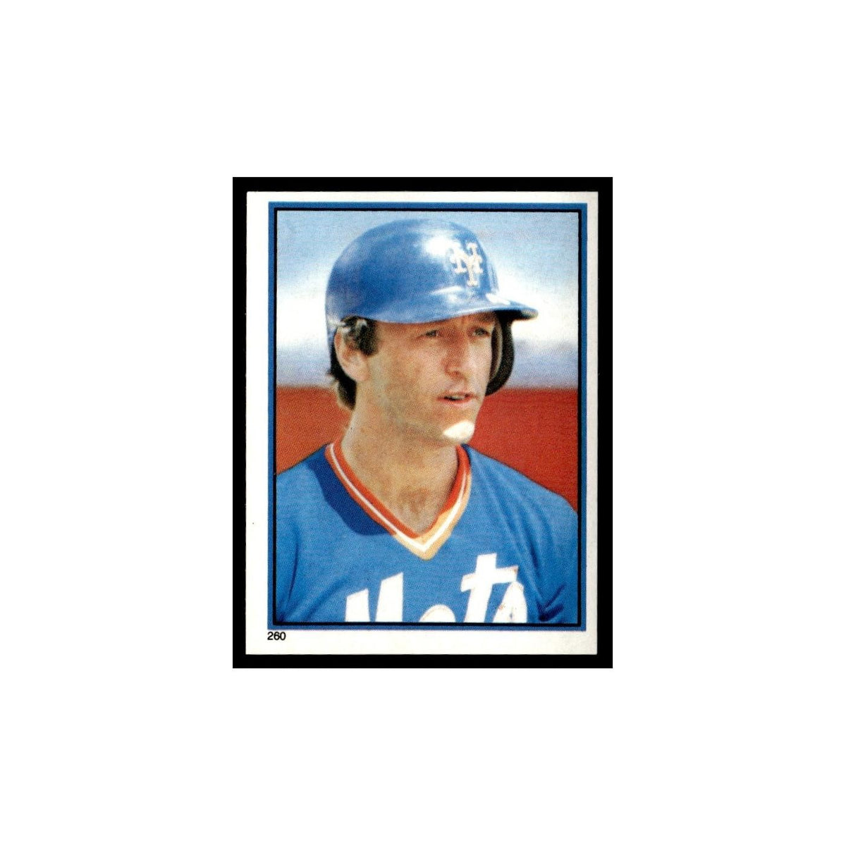 Bob Bailor 1983 Topps Stickers #260 New York Mets Baseball Card NM