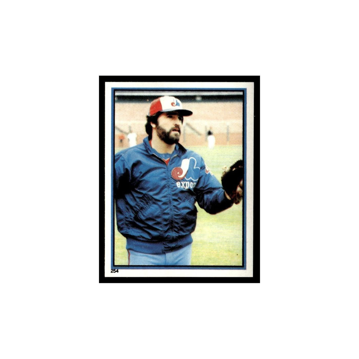 Jeff Reardon 1983 Topps Stickers #254 Montreal Expos Baseball Card NM