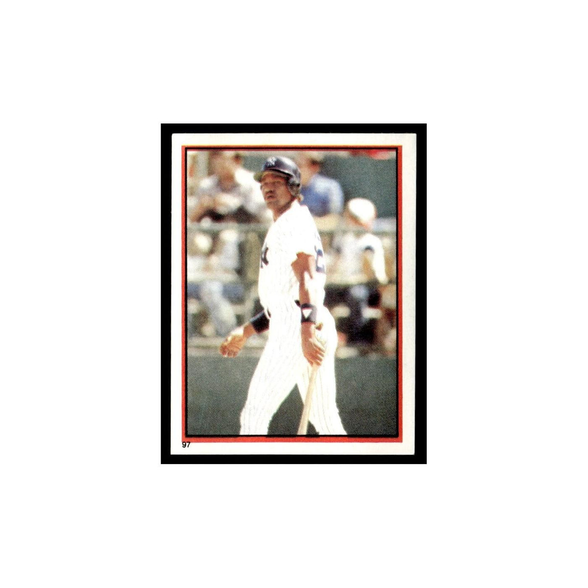 Jerry Mumphrey 1983 Topps Stickers #97 New York Yankees Baseball Card NM