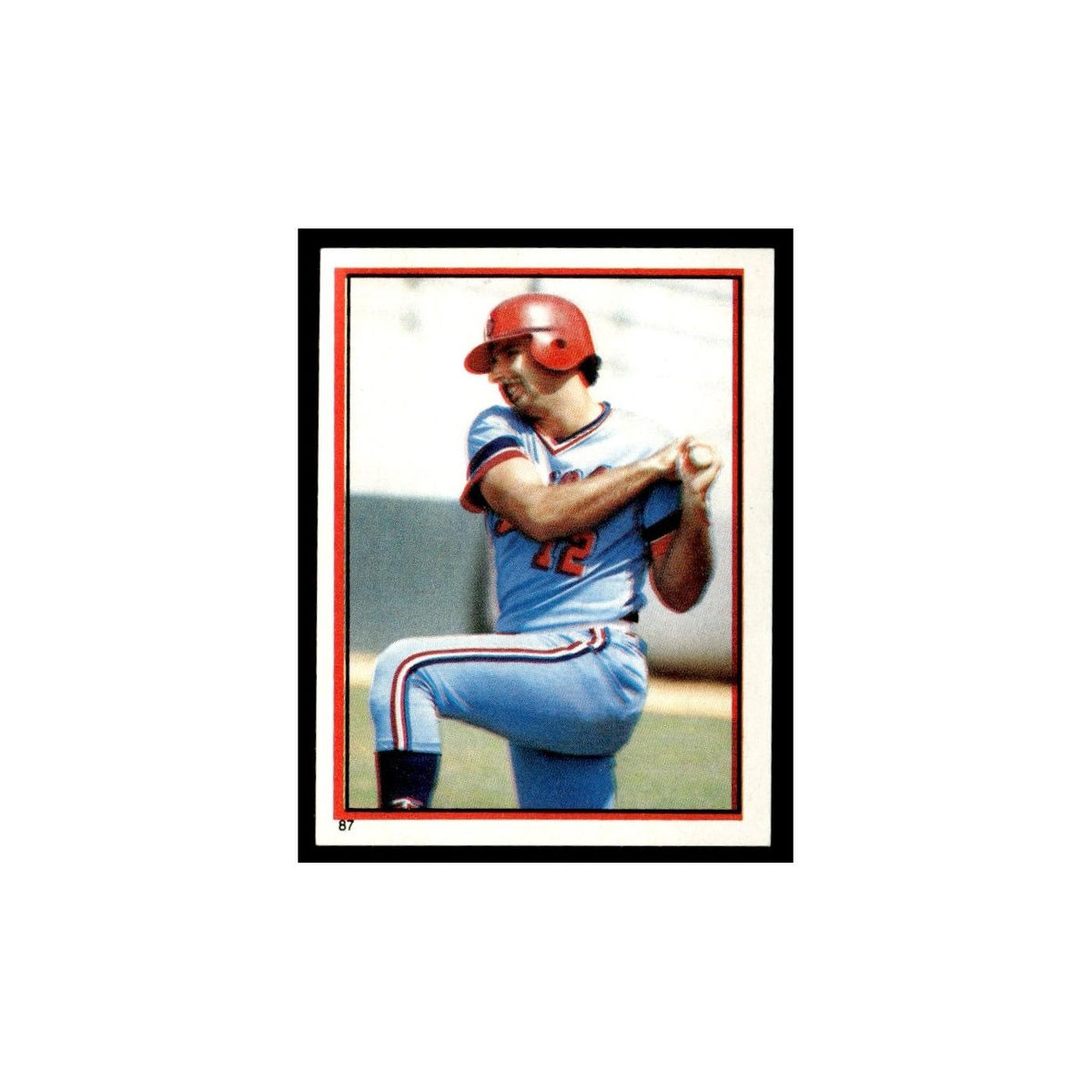 Gary Gaetti 1983 Topps Stickers #87 Minnesota Twins Baseball Card NM