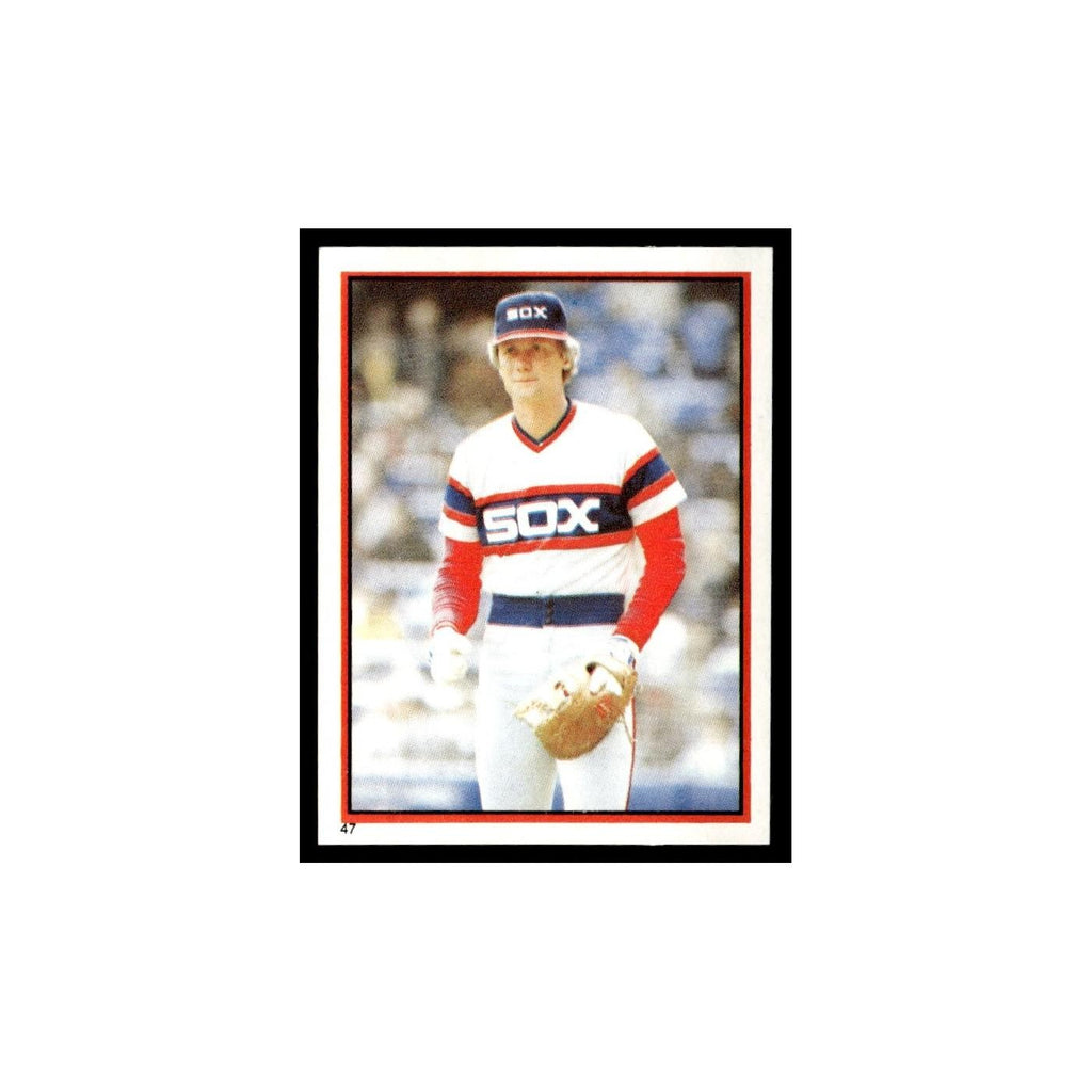 Tom Paciorek 1983 Topps Stickers #47 Chicago White Sox Baseball Card NM