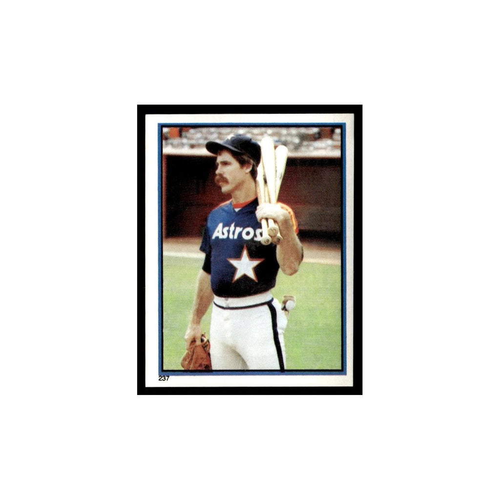 Phil Garner 1983 Topps Stickers #237 Houston Astros Baseball Card NM