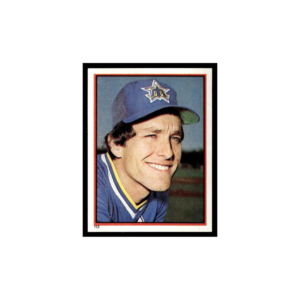 Floyd Bannister 1983 Topps Stickers #113 Seattle Mariners Baseball Card NM