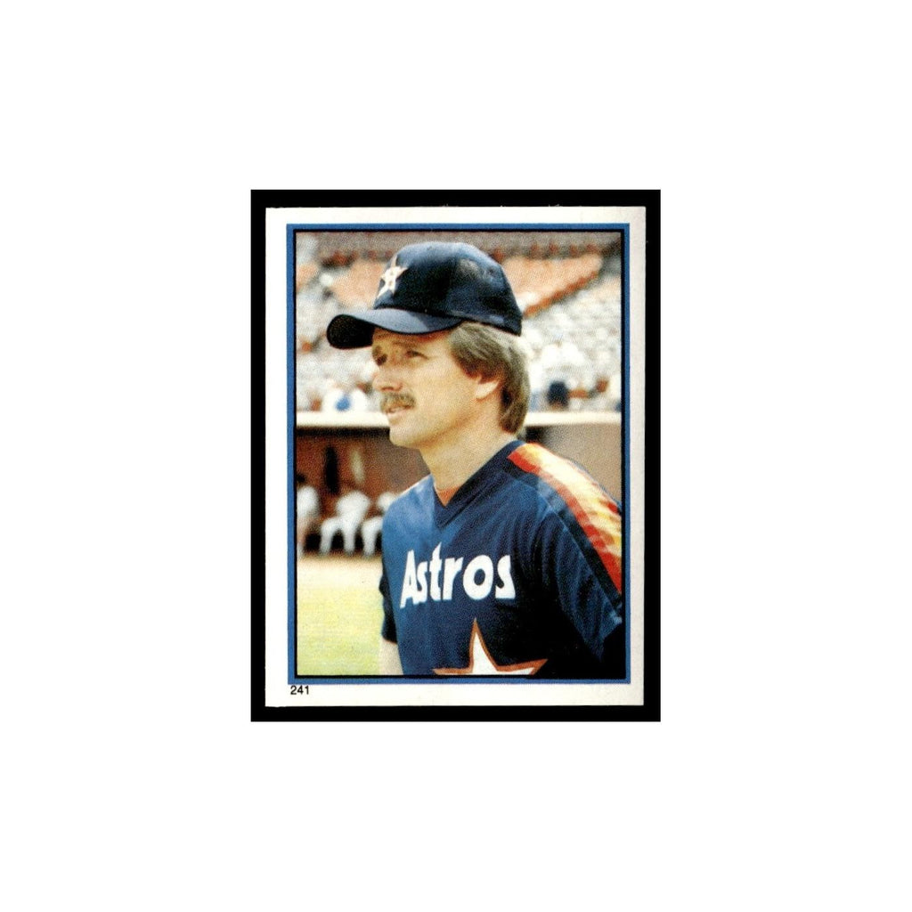 Alan Ashby 1983 Topps Stickers #241 Houston Astros Baseball Card NM