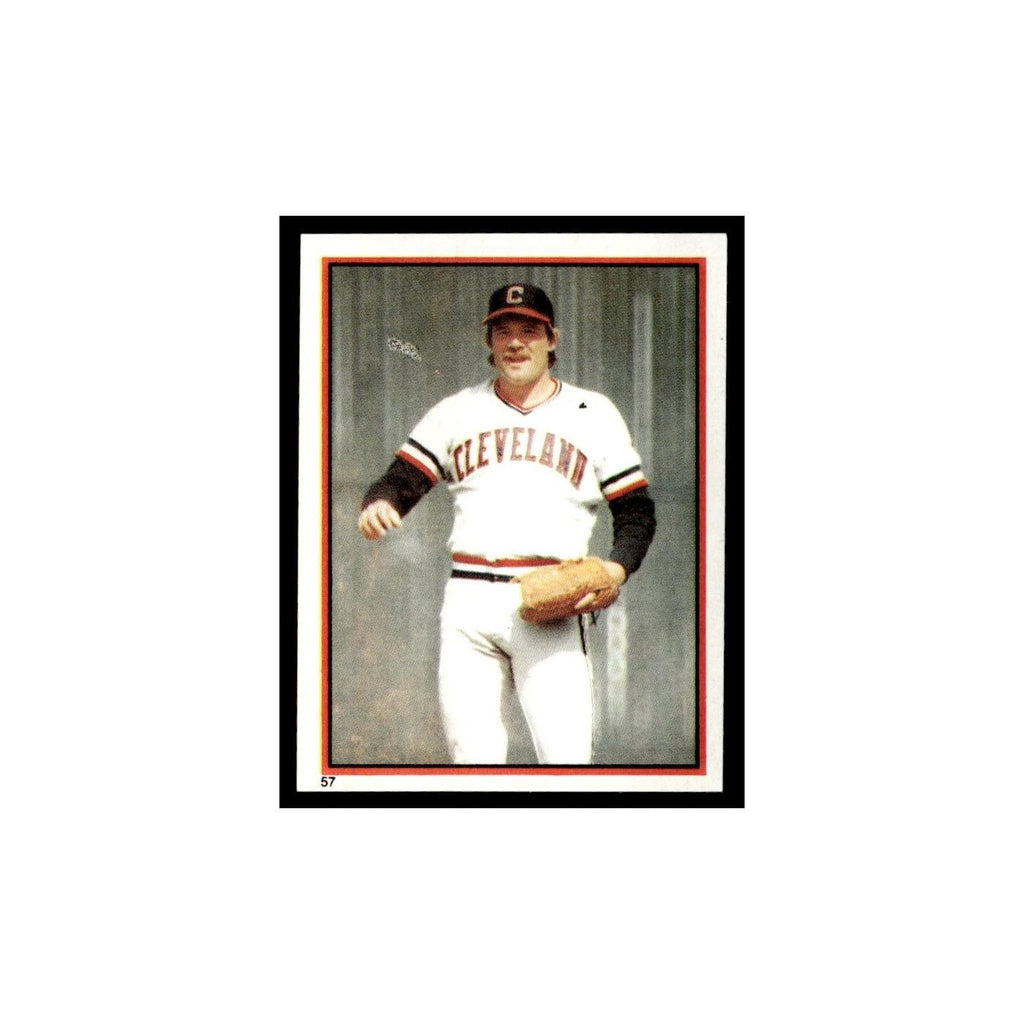Len Barker 1983 Topps Stickers #57 Cleveland Indians Baseball Card NM