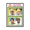 1979 Topps Willie Buchanon/Ezra Johnson/James Lofton/Terdell Middleton Packers