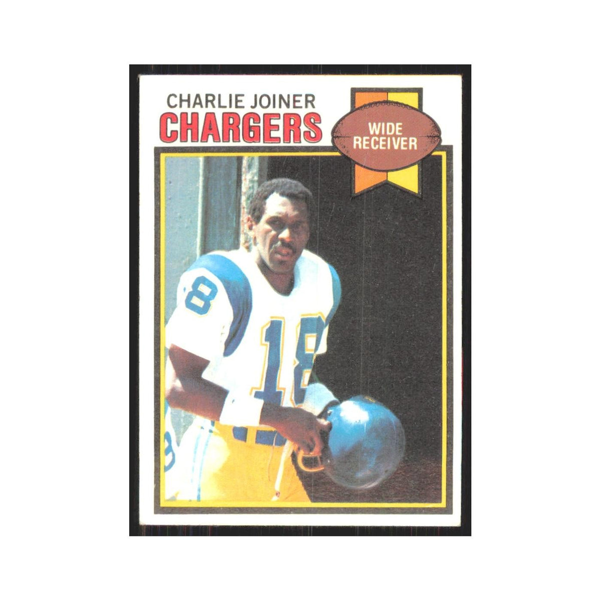 1979 Topps Charlie Joiner San Diego Chargers #419