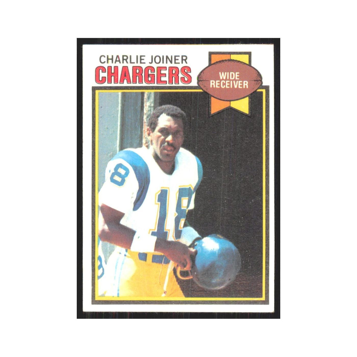 1979 Topps Charlie Joiner San Diego Chargers #419