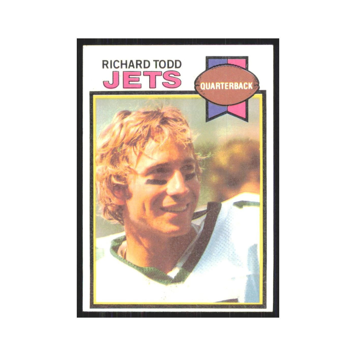 1979 Topps Richard Todd Jets #41