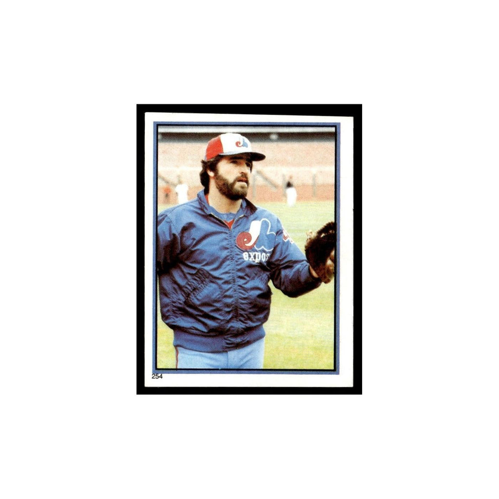Jeff Reardon 1983 Topps Stickers #254 Montreal Expos Baseball Card NM