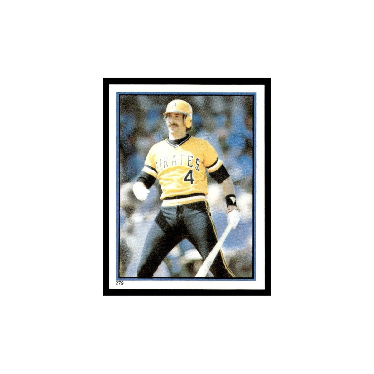 Dale Berra 1983 Topps Stickers #279 Pittsburgh Pirates Baseball Card NM