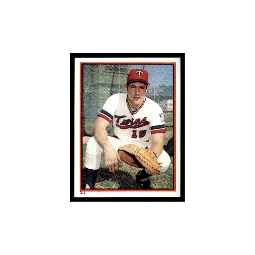 Tim Laudner 1983 Topps Stickers #314 Minnesota Twins Baseball Card NM