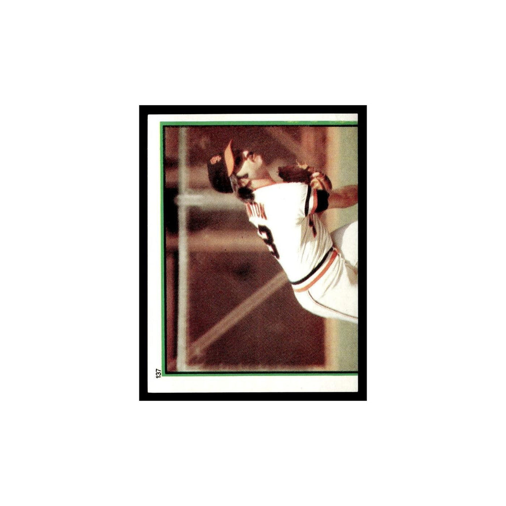 Greg Minton 1983 Topps Stickers #137 San Francisco Giants Baseball Card NM
