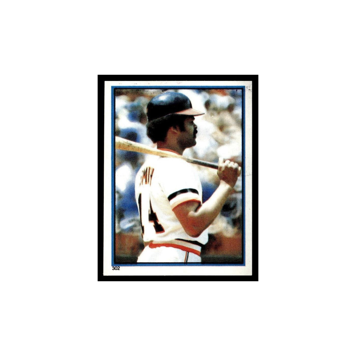 Reggie Smith 1983 Topps Stickers #302 San Francisco Giants Baseball Card NM