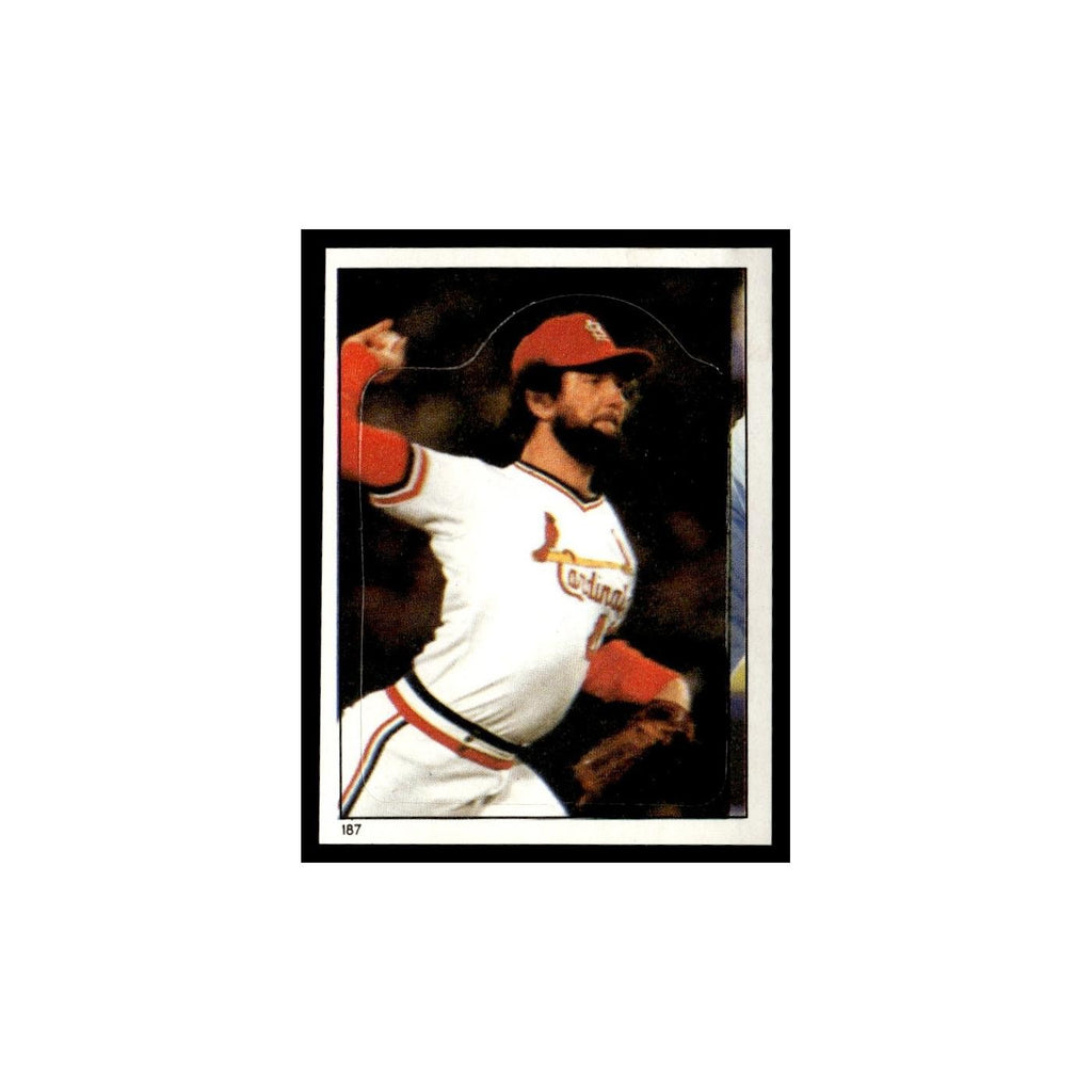 Bruce Sutter 1983 Topps Stickers #187 St. Louis Cardinals Baseball Card NM