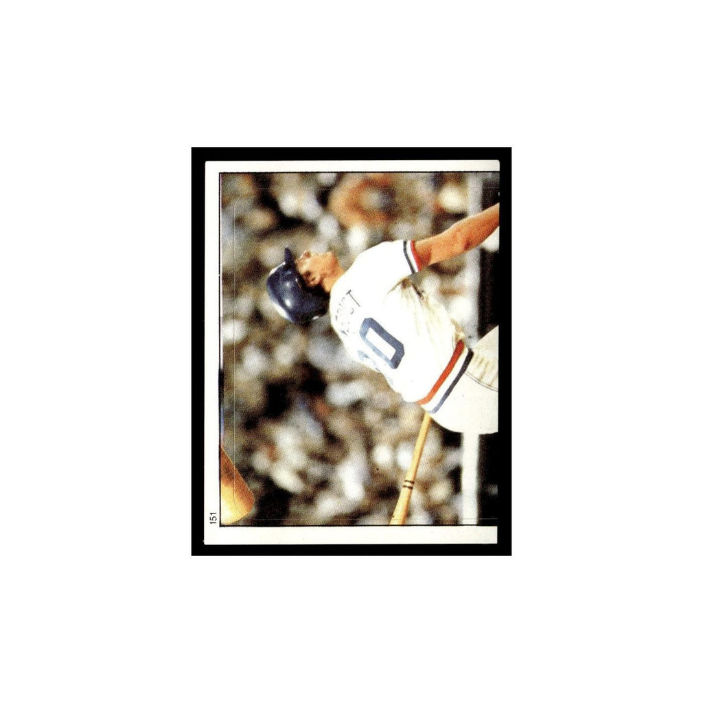 Bruce Benedict 1983 Topps Stickers #151 Atlanta Braves Baseball Card NM