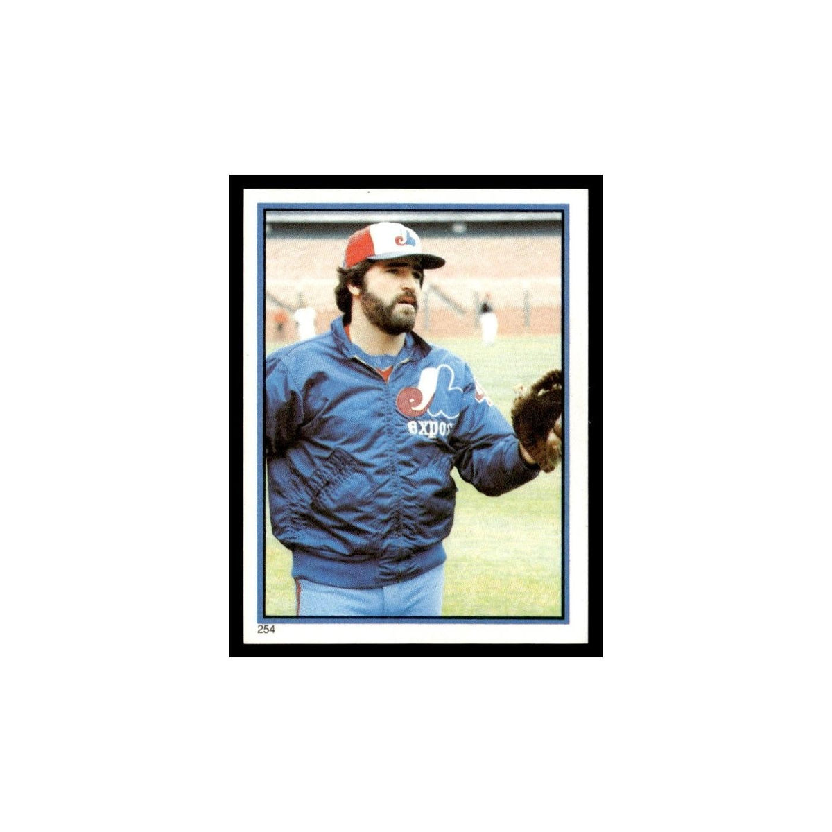 Jeff Reardon 1983 Topps Stickers #254 Montreal Expos Baseball Card NM