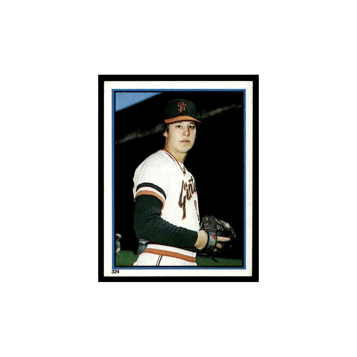 Atlee Hammaker 1983 Topps Stickers #324 San Francisco Giants Baseball Card NM