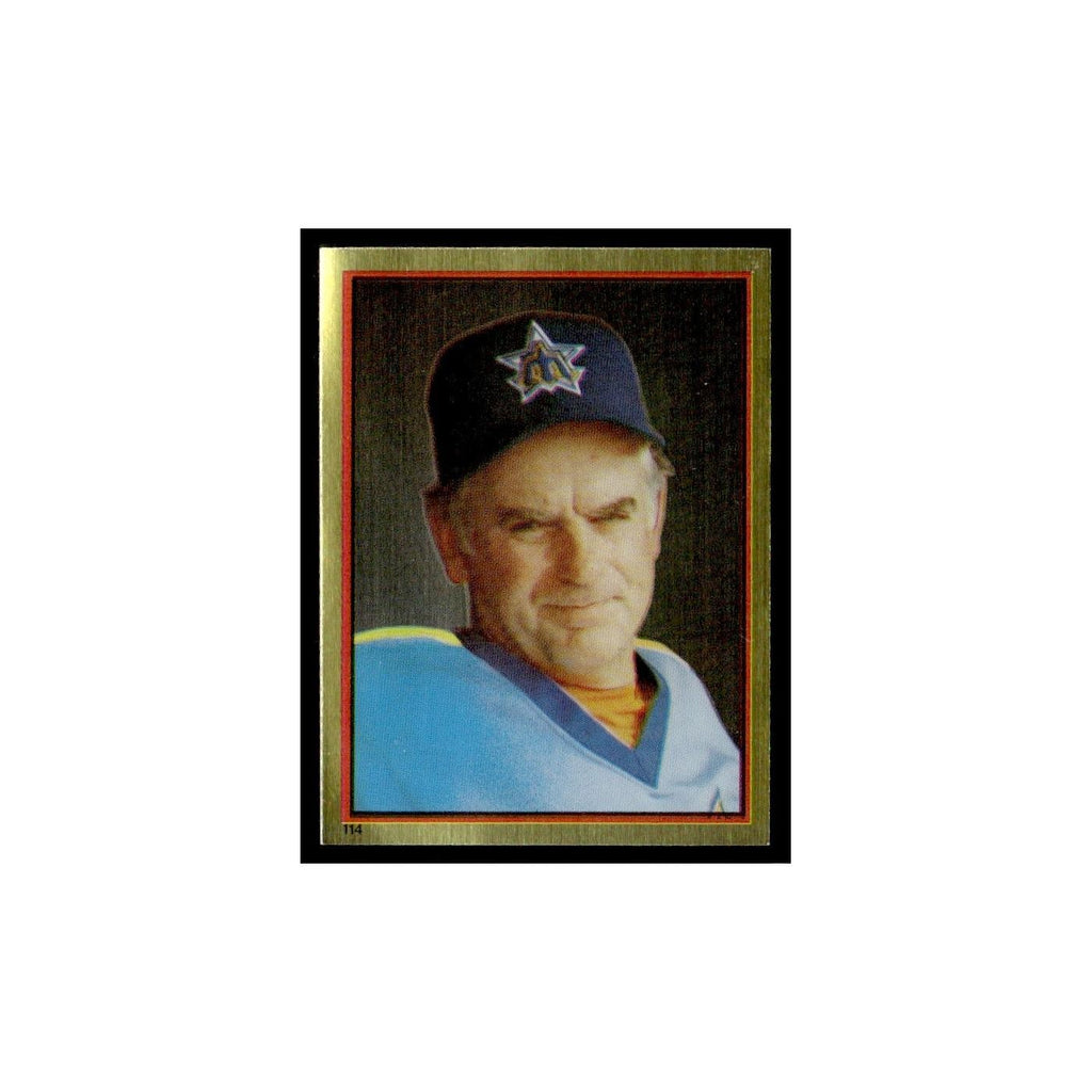 Gaylord Perry 1983 Topps Stickers #114 Seattle Mariners Baseball Card NM