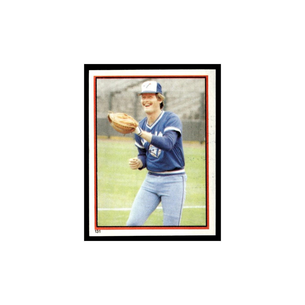 Ernie Whitt 1983 Topps Stickers #131 Toronto Blue Jays Baseball Card NM