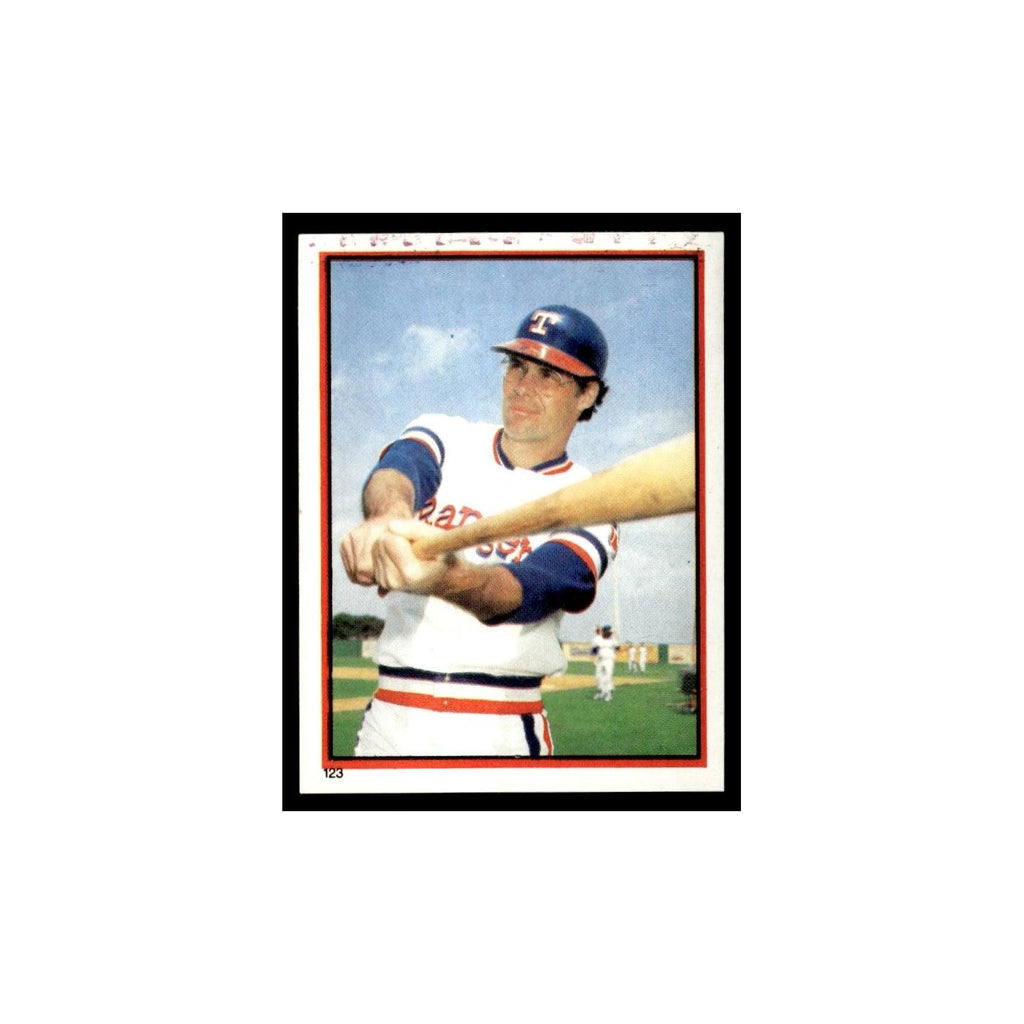 Johnny Grubb 1983 Topps Stickers #123 Texas Rangers Baseball Card NM