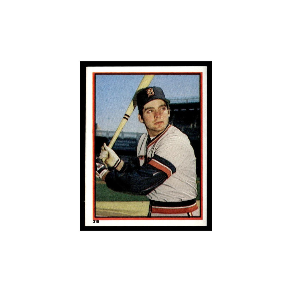 Glenn Wilson 1983 Topps Stickers #318 Detroit Tigers Baseball Card NM
