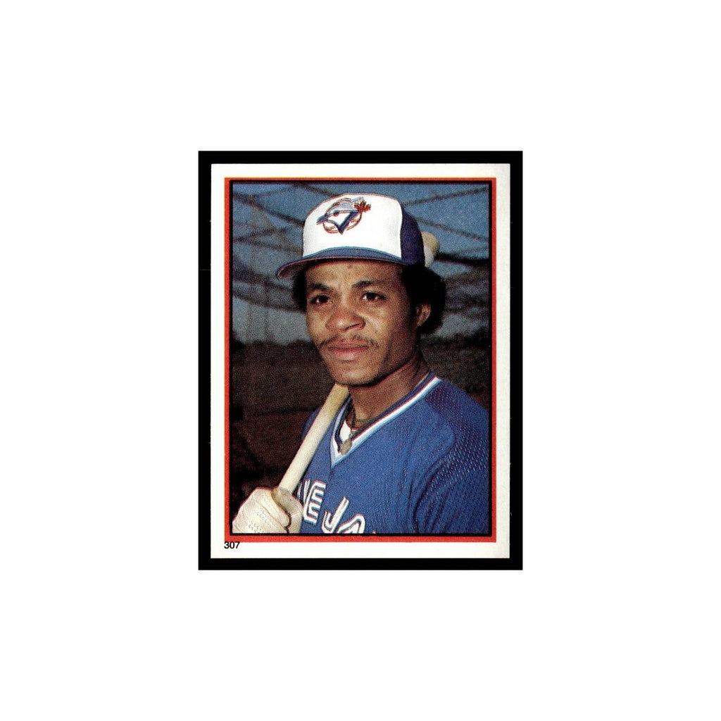 Jesse Barfield 1983 Topps Stickers #307 Toronto Blue Jays Baseball Card NM