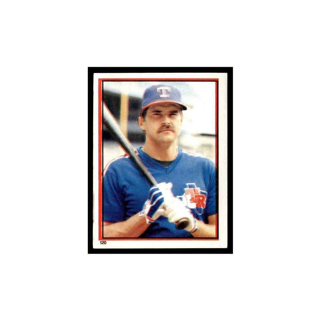 Larry Parrish 1983 Topps Stickers #120 Texas Rangers Baseball Card NM