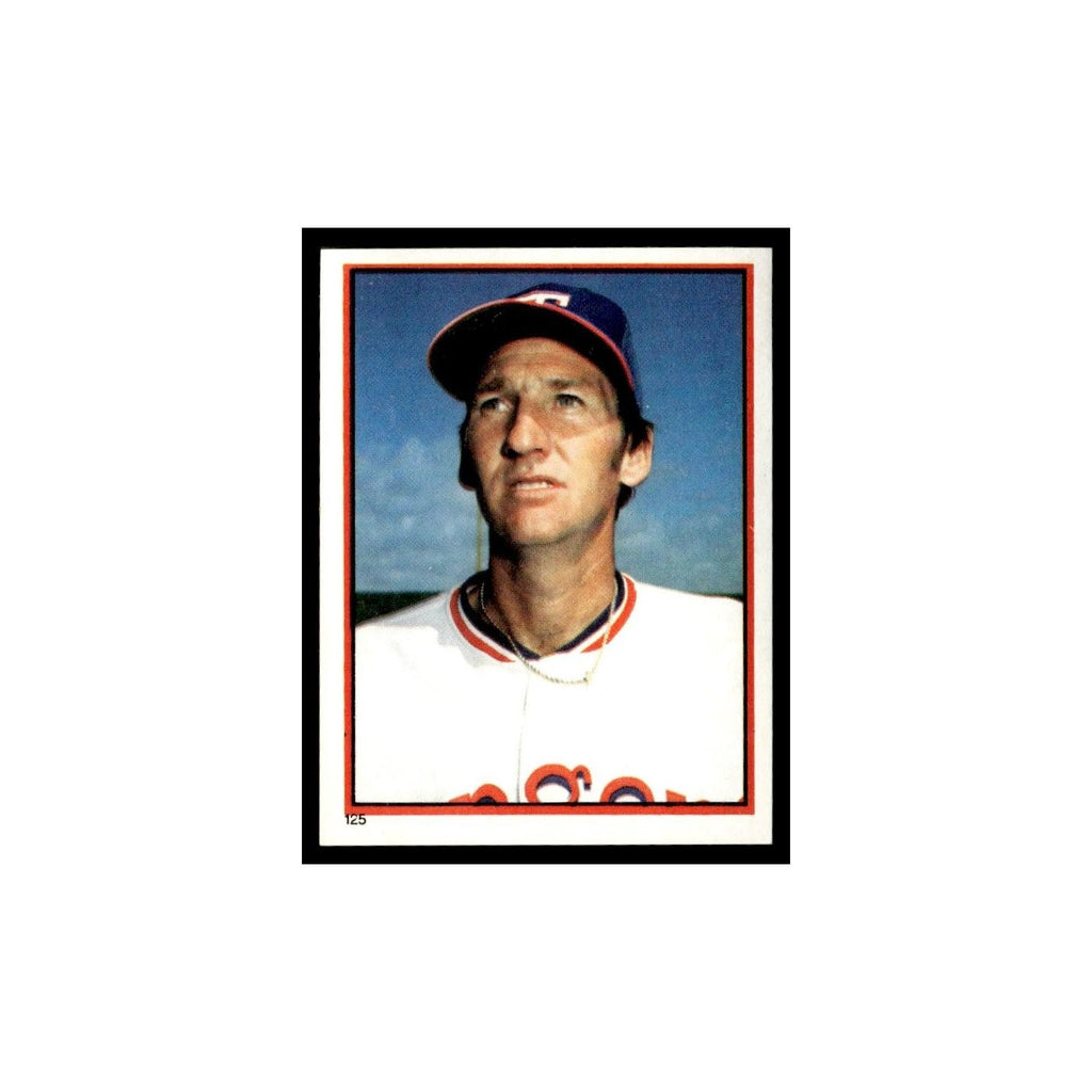 Charlie Hough 1983 Topps Stickers #125 Texas Rangers Baseball Card NM