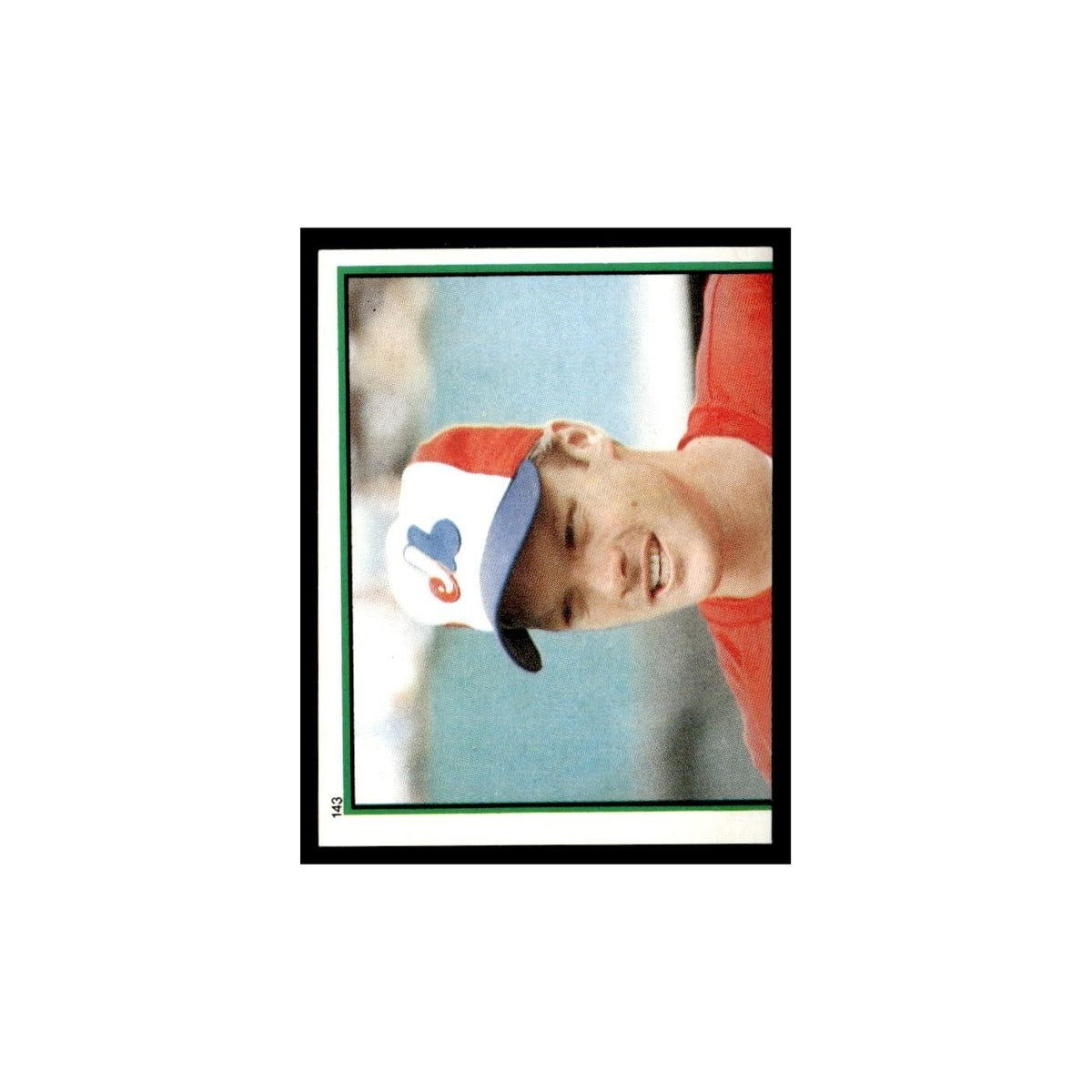 Joel Youngblood 1983 Topps Stickers #143 Montreal Expos Baseball Card NM