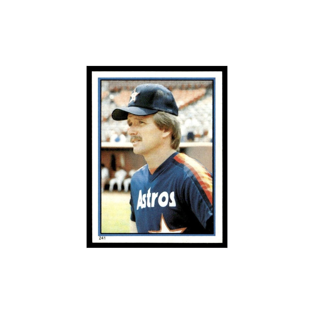 Alan Ashby 1983 Topps Stickers #241 Houston Astros Baseball Card NM