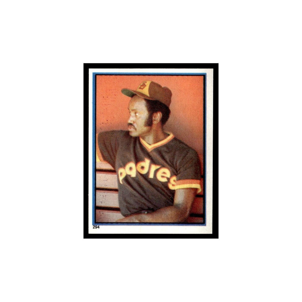 Gene Richards 1983 Topps Stickers #294 San Diego Padres Baseball Card NM