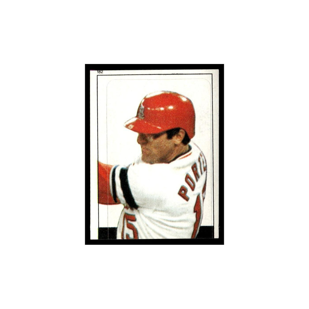 Darrell Porter 1983 Topps Stickers #182 St. Louis Cardinals Baseball Card NM
