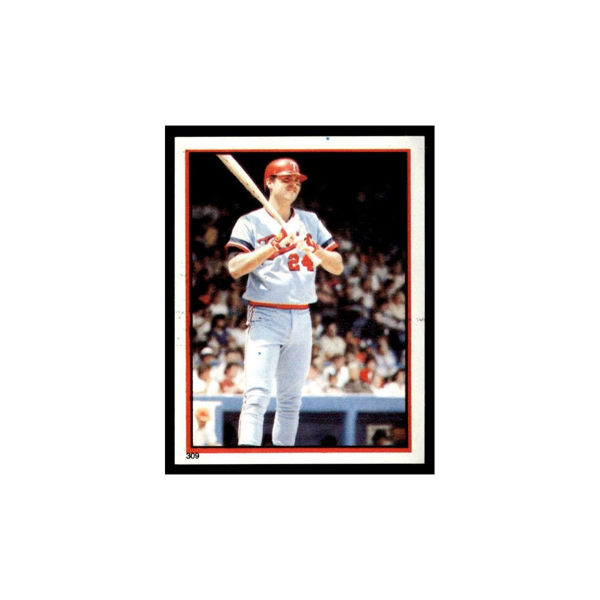 Tom Brunansky 1983 Topps Stickers #309 Minnesota Twins Baseball Card NM