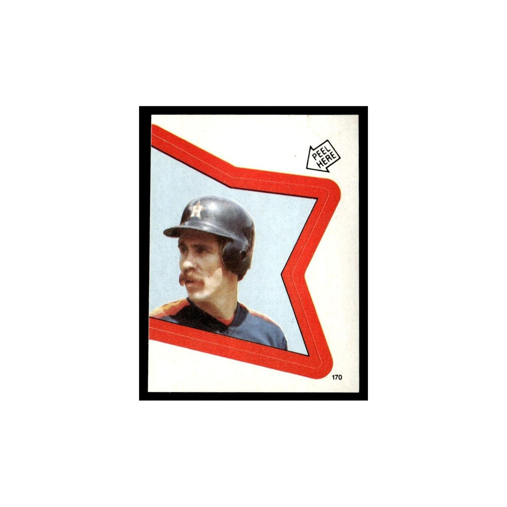 Phil Garner 1983 Topps Stickers #170 Houston Astros Baseball Card NM