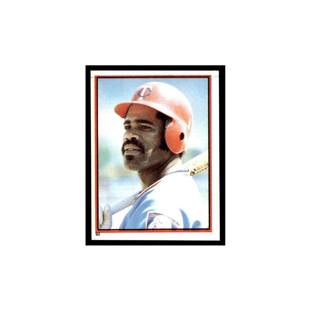 Gary Ward 1983 Topps Stickers #92 Minnesota Twins Baseball Card NM