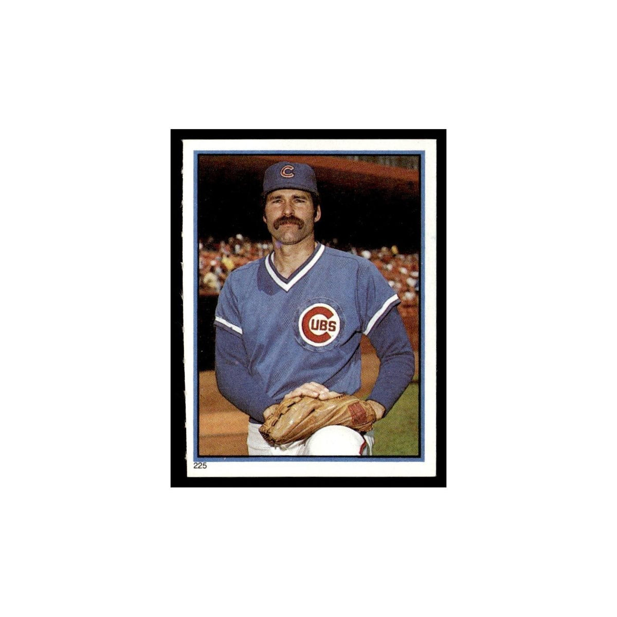 Dick Tidrow 1983 Topps Stickers #225 Chicago Cubs Baseball Card NM