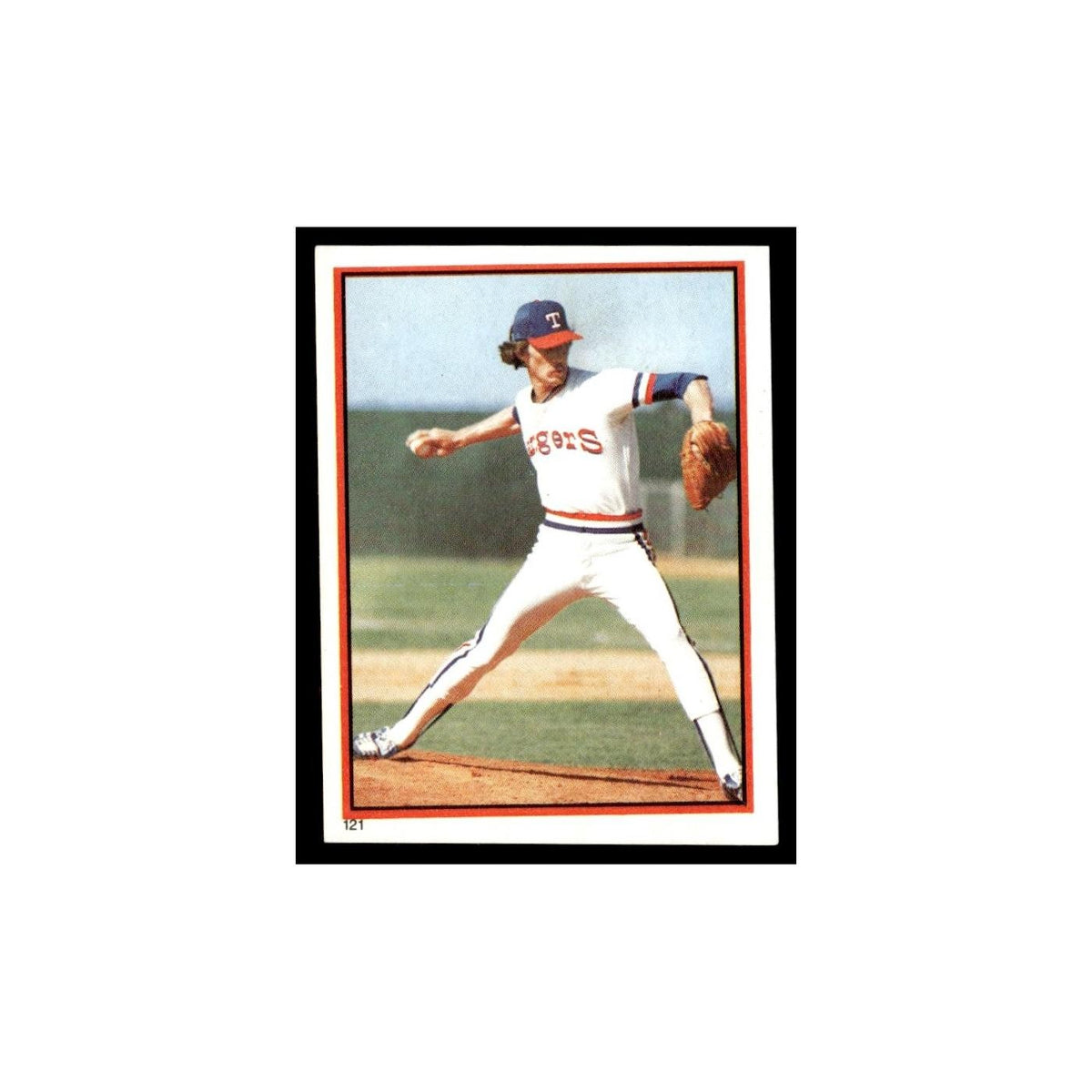 Danny Darwin 1983 Topps Stickers #121 Texas Rangers Baseball Card NM