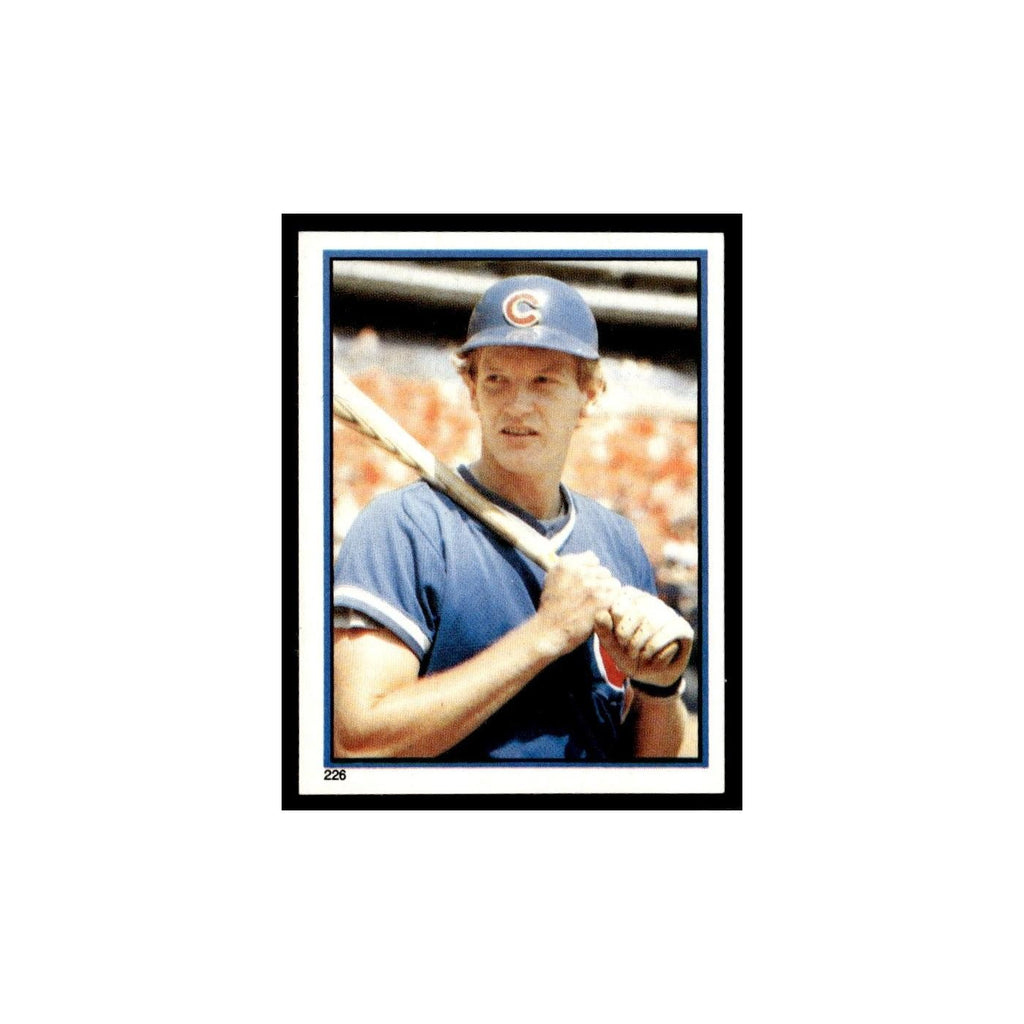 Jody Davis 1983 Topps Stickers #226 Chicago Cubs Baseball Card NM
