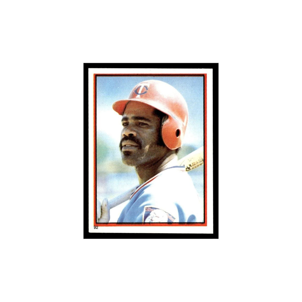 Gary Ward 1983 Topps Stickers #92 Minnesota Twins Baseball Card NM