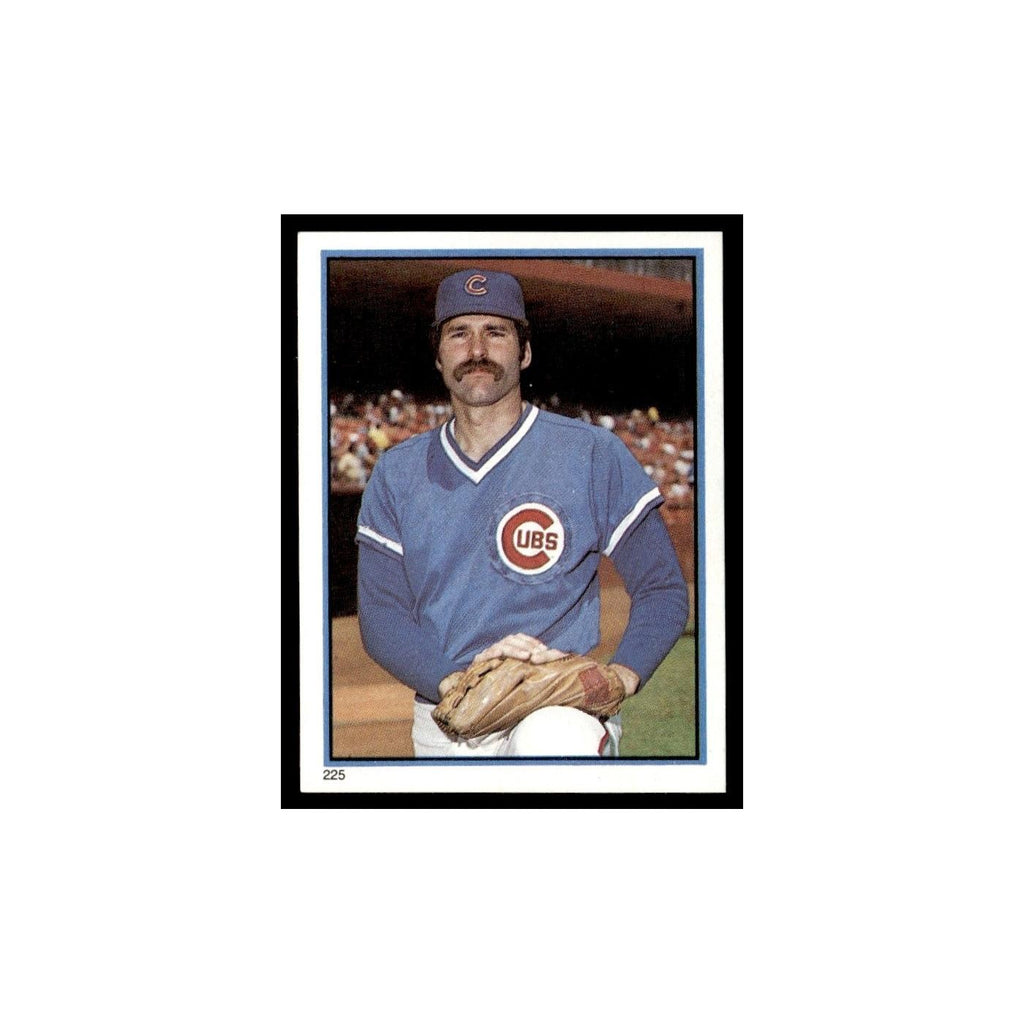 Dick Tidrow 1983 Topps Stickers #225 Chicago Cubs Baseball Card NM