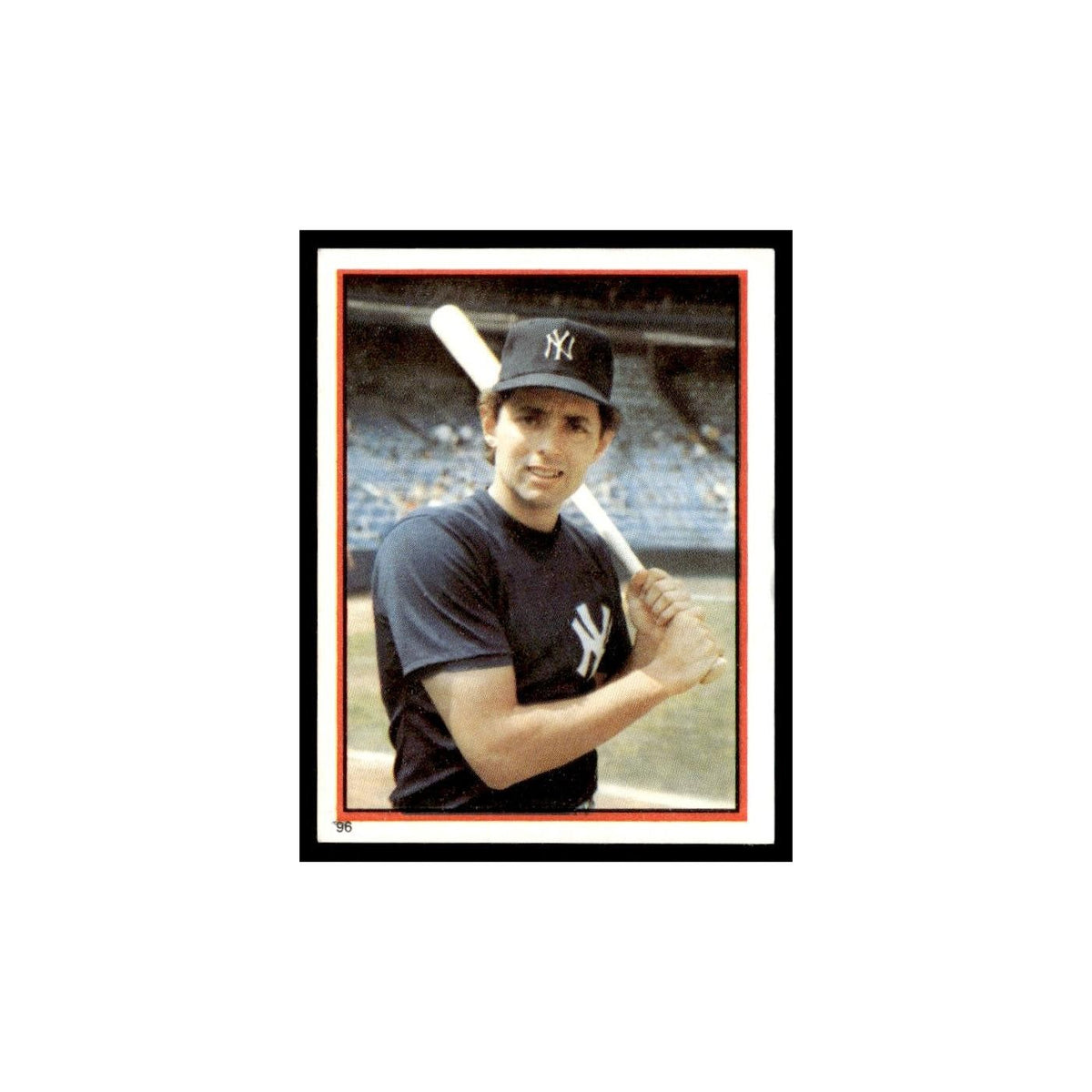 Roy Smalley 1983 Topps Stickers #96 New York Yankees Baseball Card NM