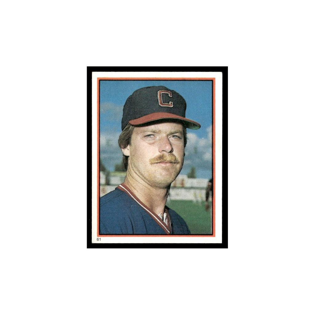 Rick Sutcliffe 1983 Topps Stickers #61 Cleveland Indians Baseball Card NM