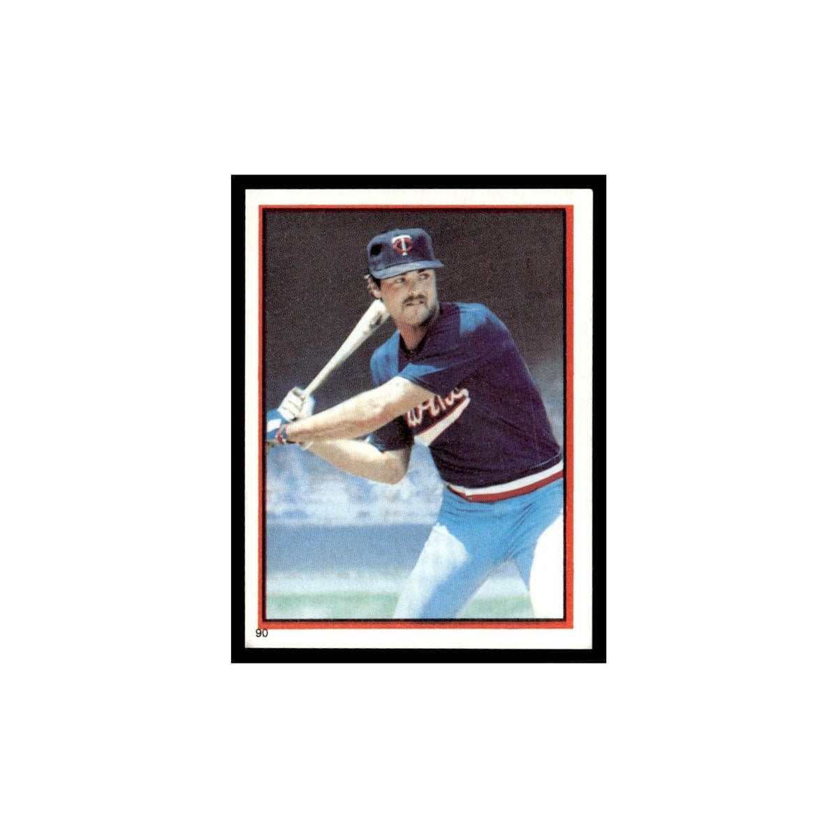 Tom Brunansky 1983 Topps Stickers #90 Minnesota Twins Baseball Card NM