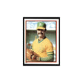 Rick Langford 1983 Topps Stickers #106 Oakland Athletics Baseball Card NM